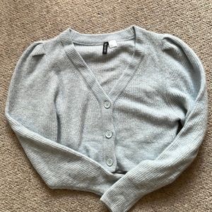 sweater, baby blue
